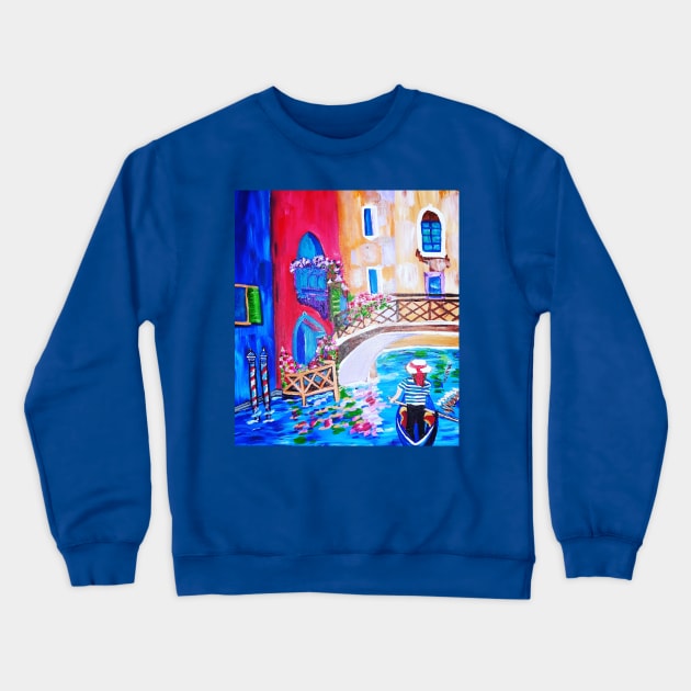 Venice,Italy Crewneck Sweatshirt by Oregon333